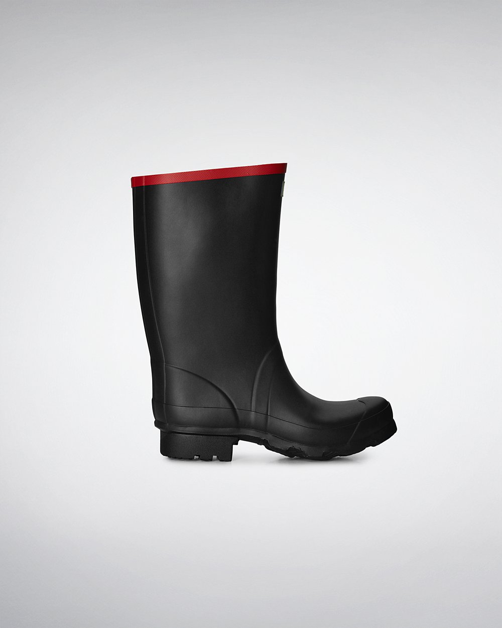 Galochas Curtas Hunter Feminina Pretas - Argyll - 02DYUFJBH